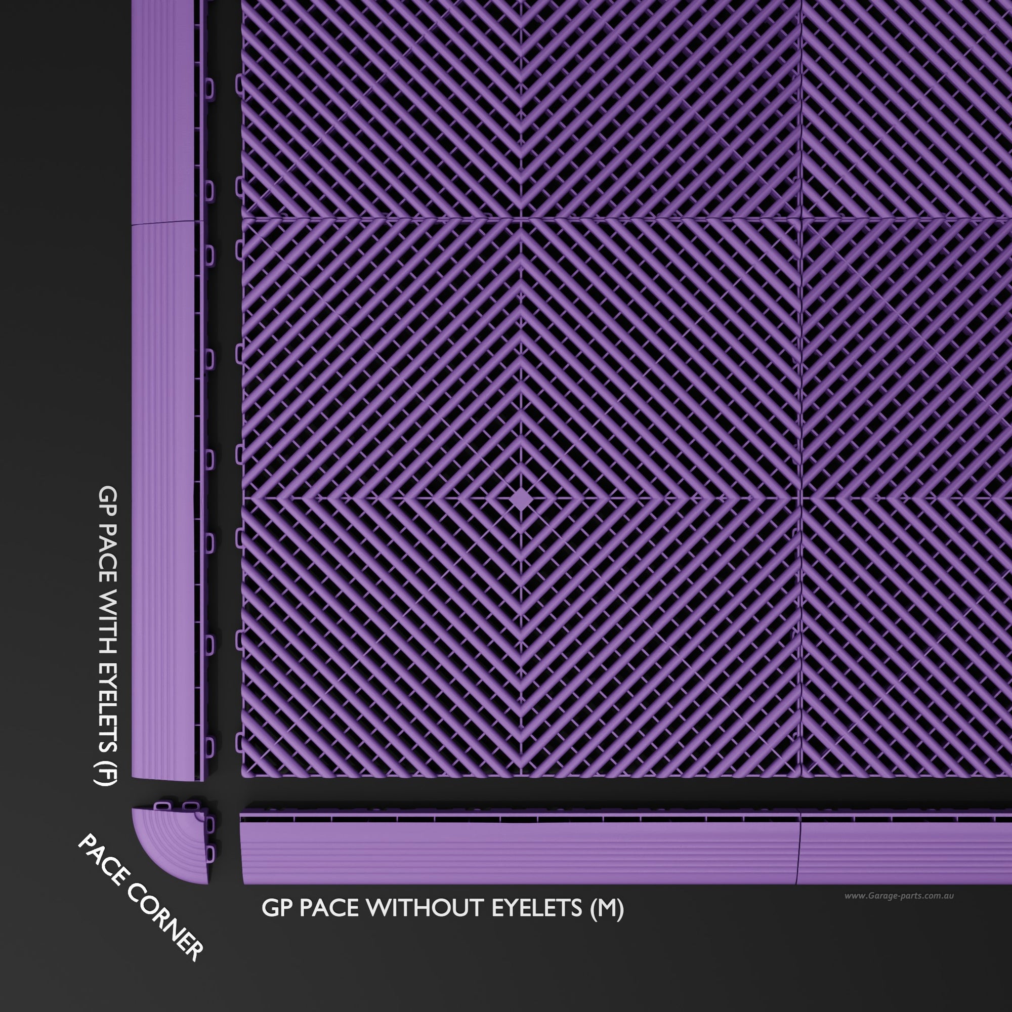 GP FLOOR PACE Edge Purple