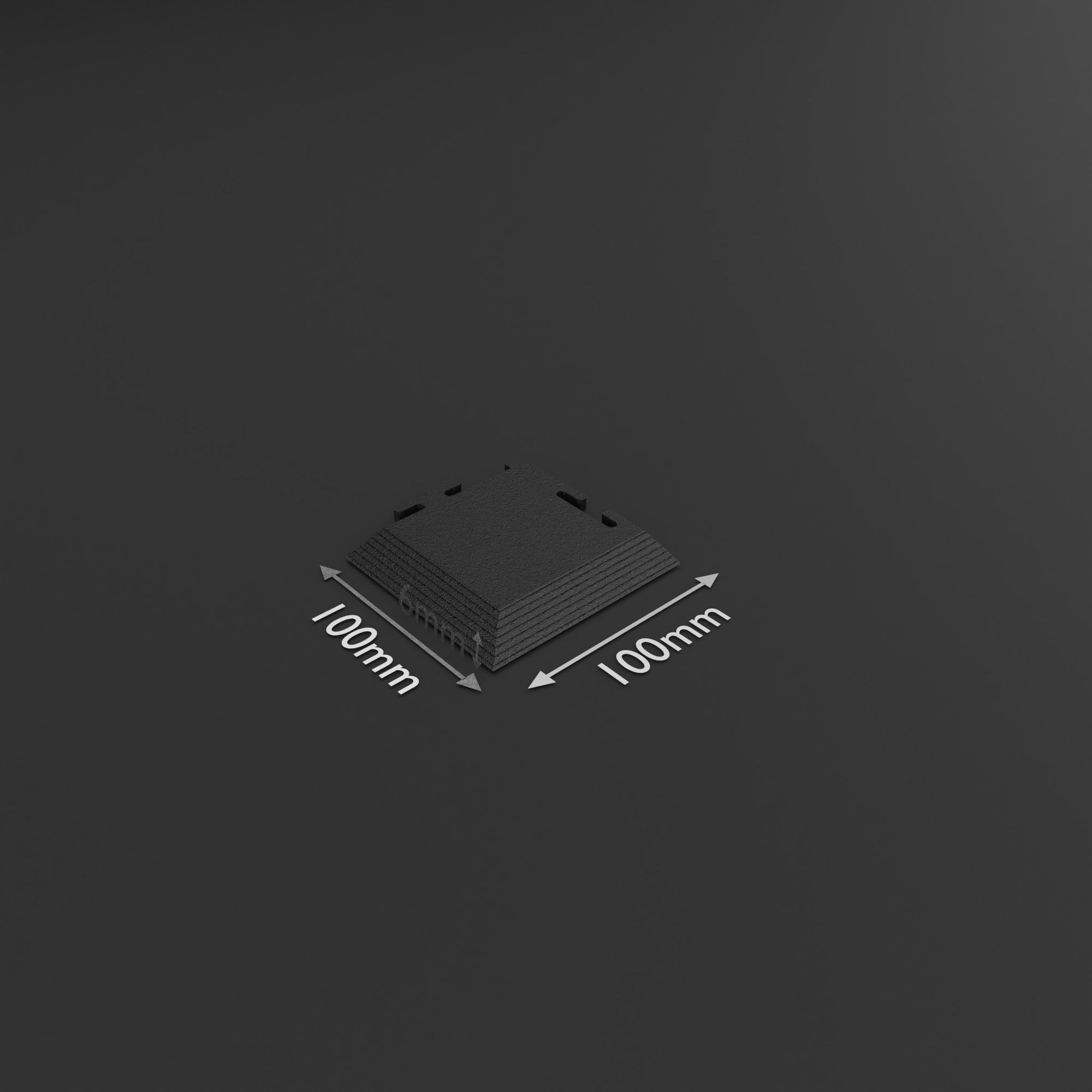 GP FLOOR MATCH Corner Black
