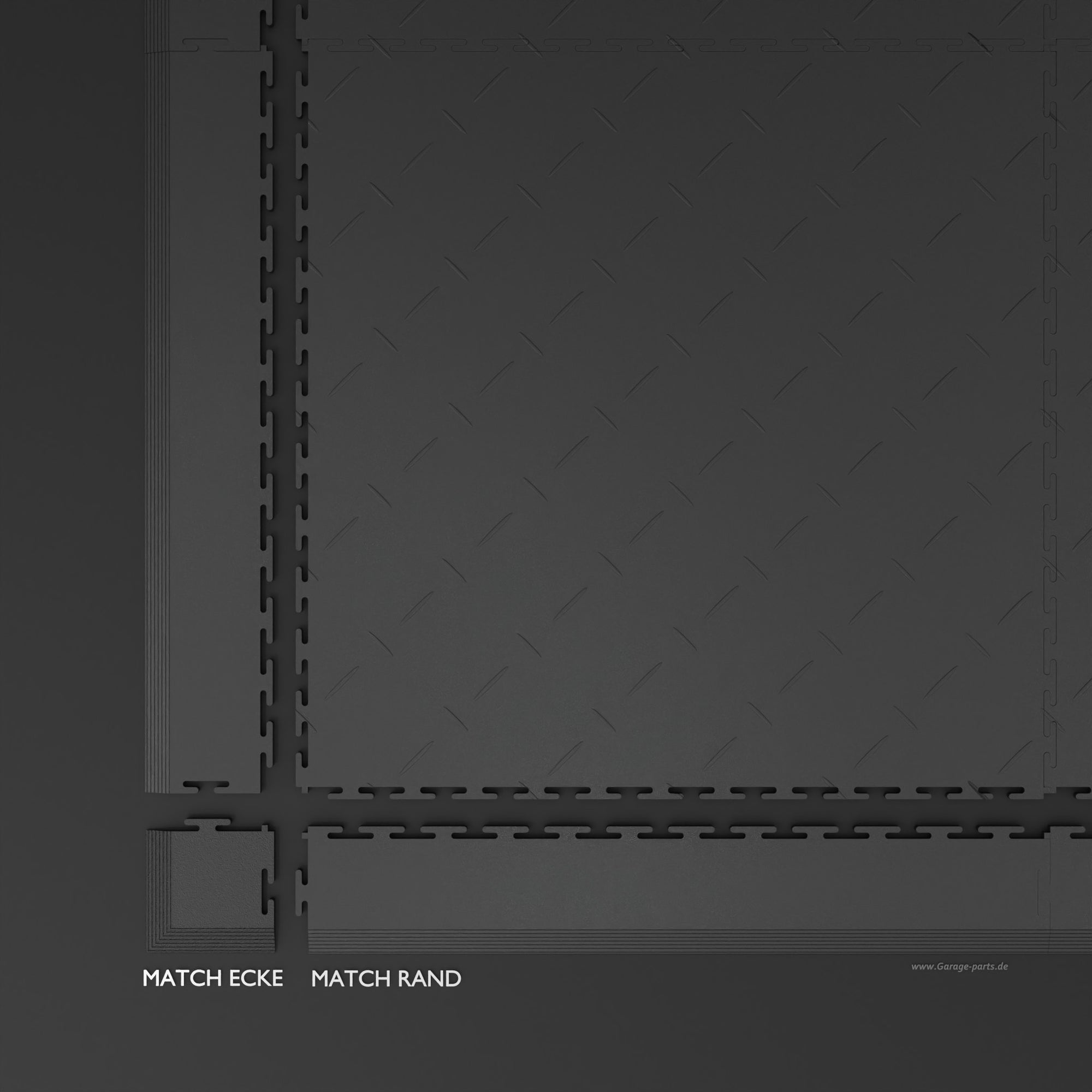 GP FLOOR MATCH Edge Black