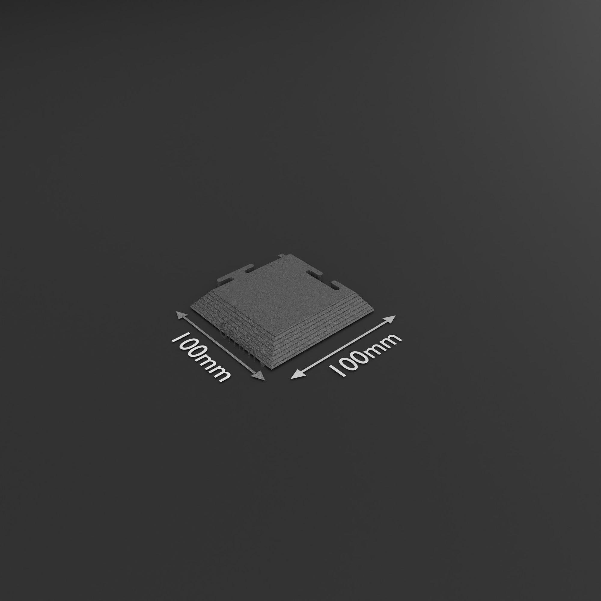 GP FLOOR MATCH Corner Dark Grey