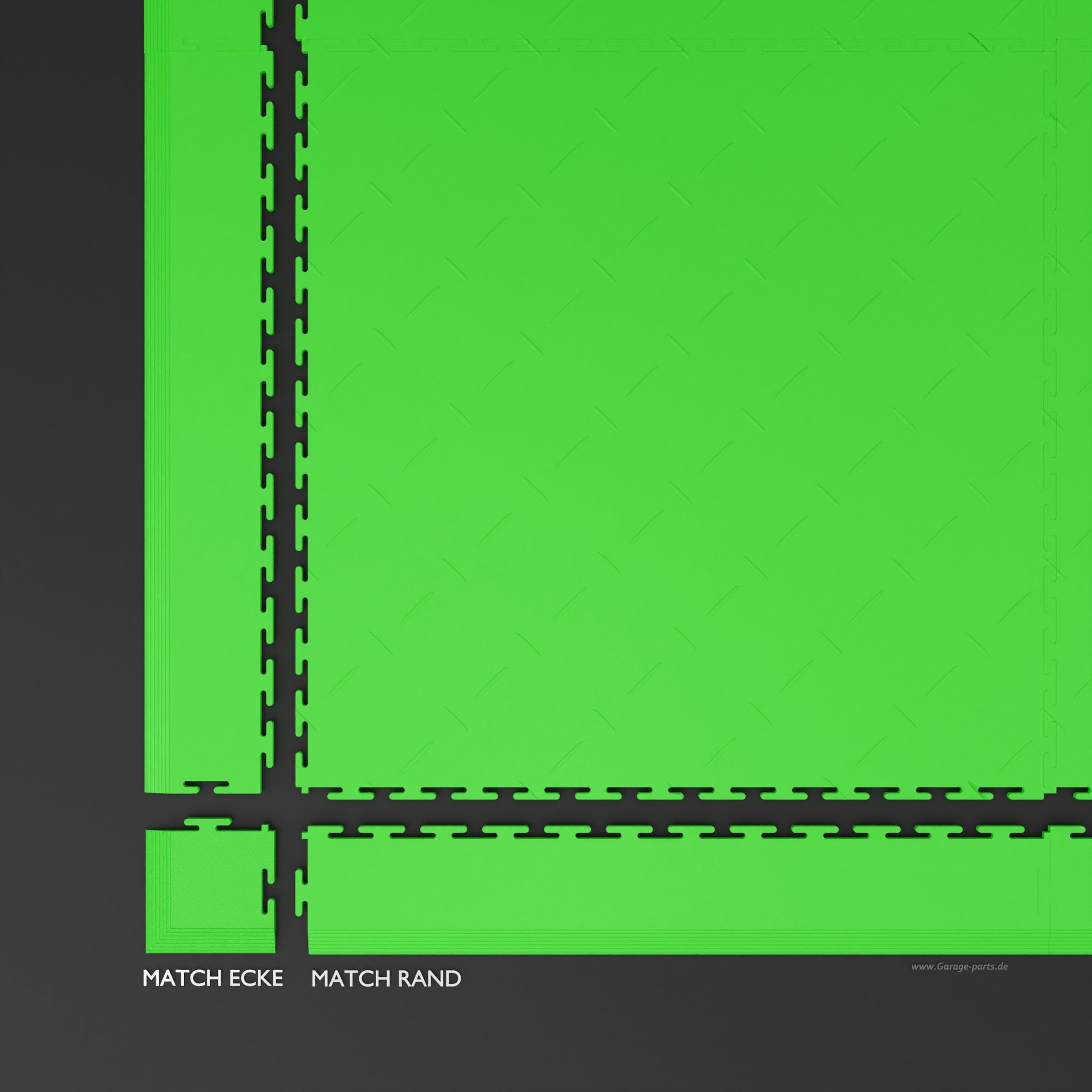 GP FLOOR MATCH Edge Green
