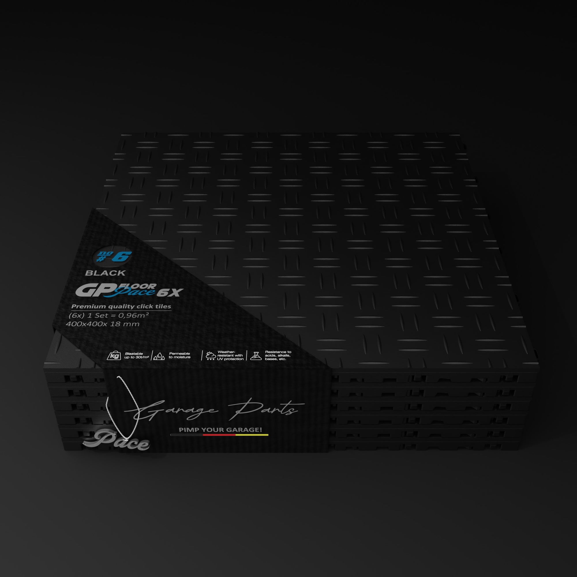GP FLOOR PACE #6 Black