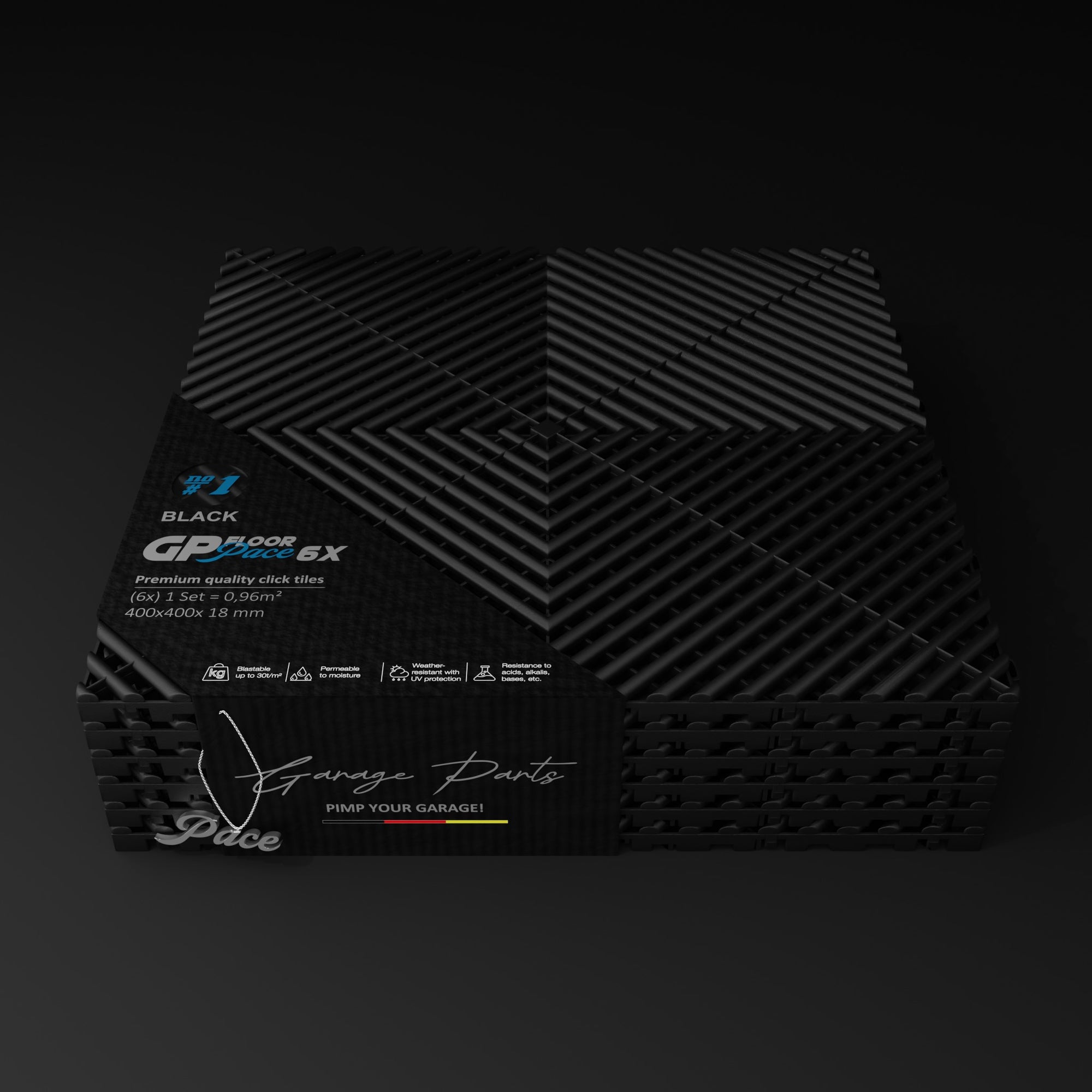 GP FLOOR PACE #1 Black